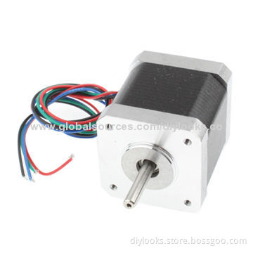 NEMA 17 42BYGH47-401A CNC Stepper Motor, 62oz-in, 1.68A